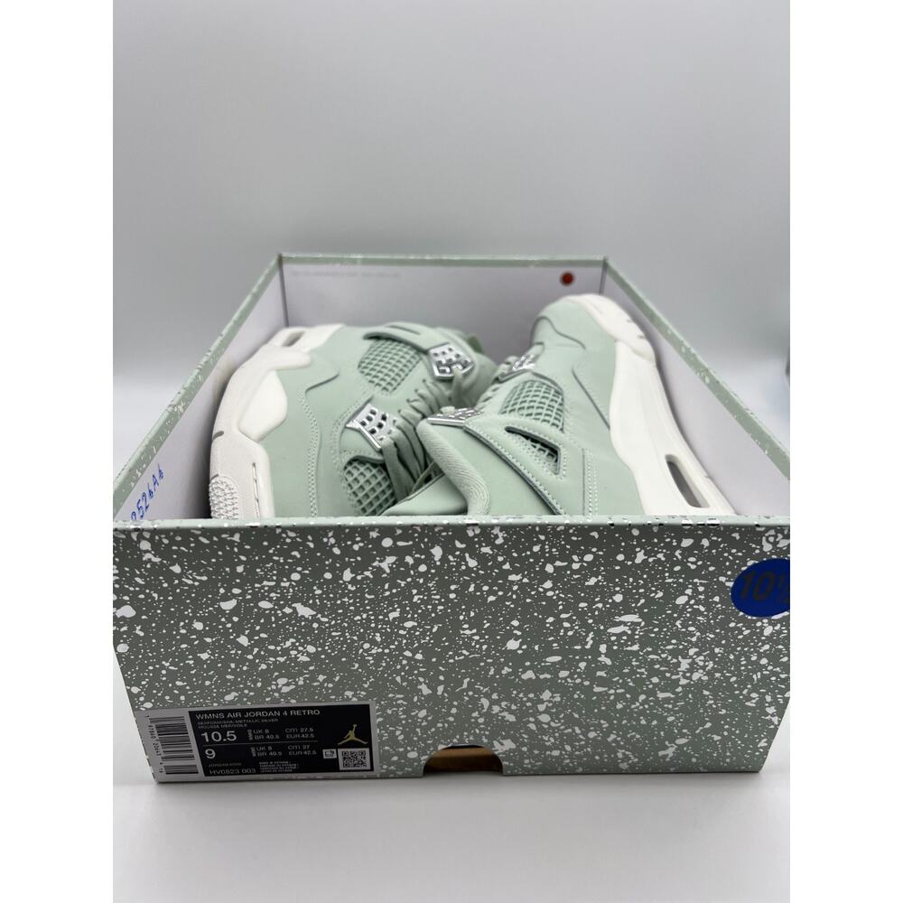 Jordan 4 Retro Seafoam Sail Women's Size 10.5W/9M HV0823-003 New - Picture 13 of 16